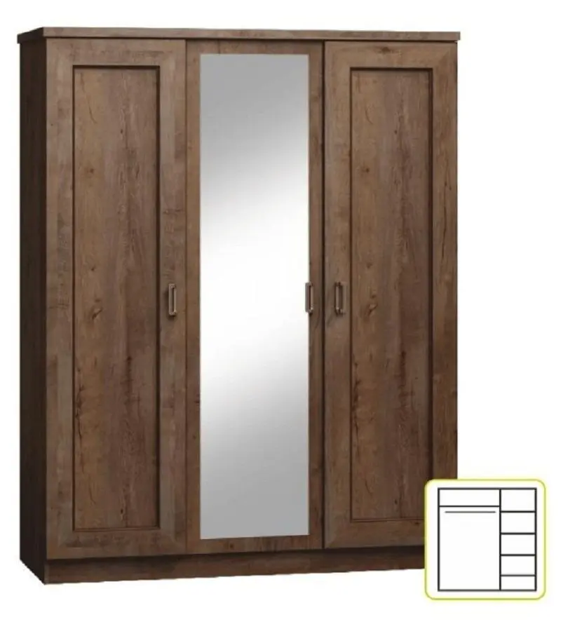 Шкаф Tempo Kondela Tedy Typ T15 (Lefkas Oak)