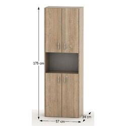 Dulap Mobhaus Tempo Asistent New 003 (Sonoma Oak) Thumb