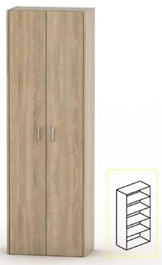 Шкаф Mobhaus Tempo Asistent New 007 (Sonoma Oak)