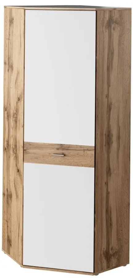 Шкаф угловой Mobhaus Cyril Typ 3 (Wotan Oak/White)