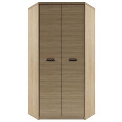 Dulap de colt Mobhaus Diaz 2D (Madura Oak/Wellington)