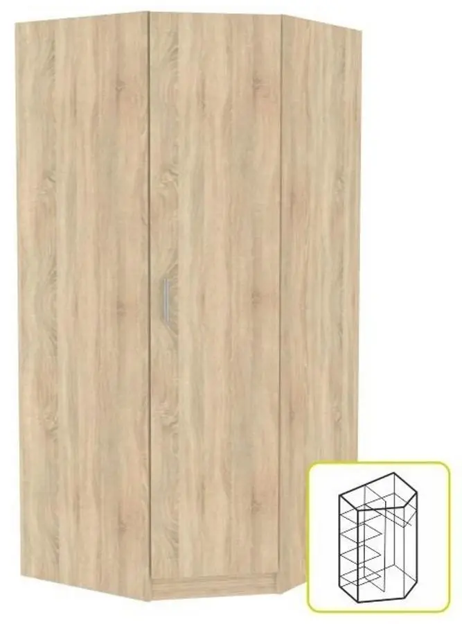 Шкаф угловой Mobhaus Invita Typ 3 (Sonoma Oak)