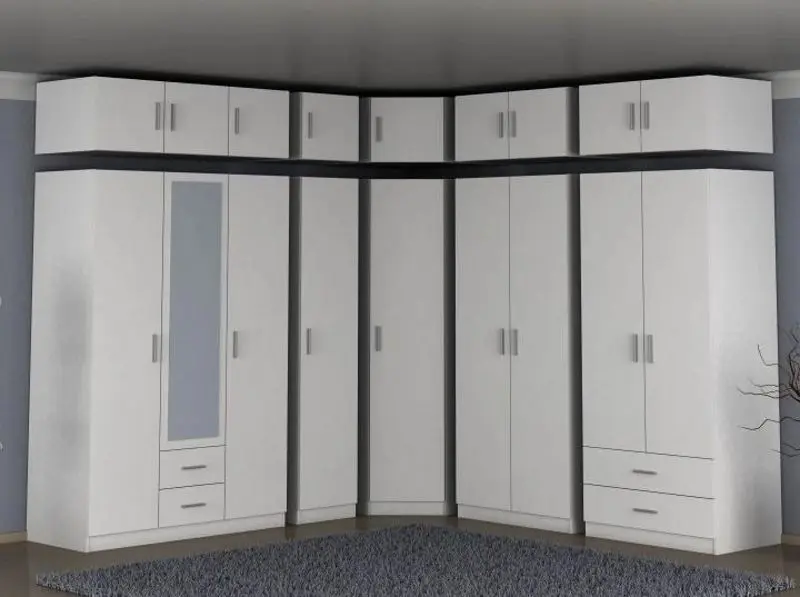 Шкаф угловой Mobhaus Invita Typ 3 (White)