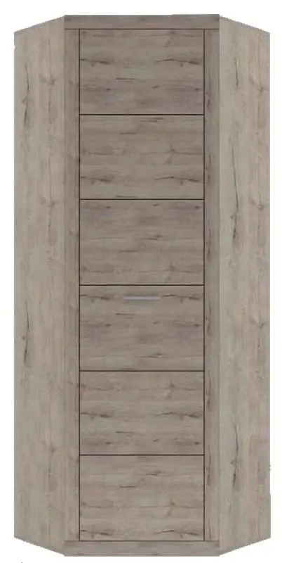 Шкаф угловой Mobhaus Orestes 1D (Sanremo Oak)