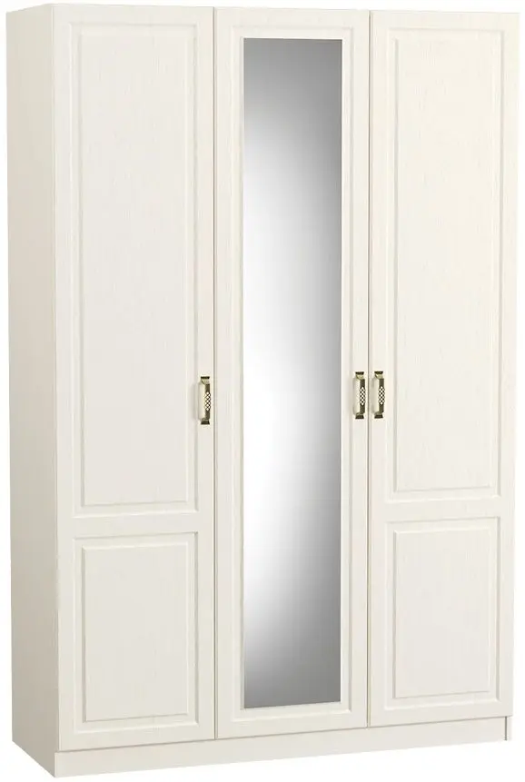 Dulap combinat Mobi Liverpul 08.45 (White/Ash Vanilla)