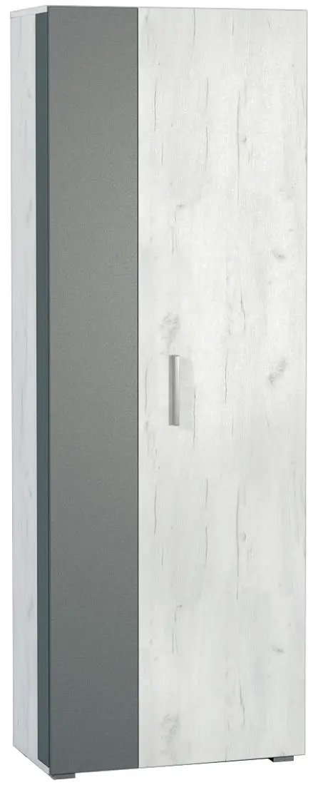 Dulap Mobi Yunona (Craft Oak White/Slate Gray)