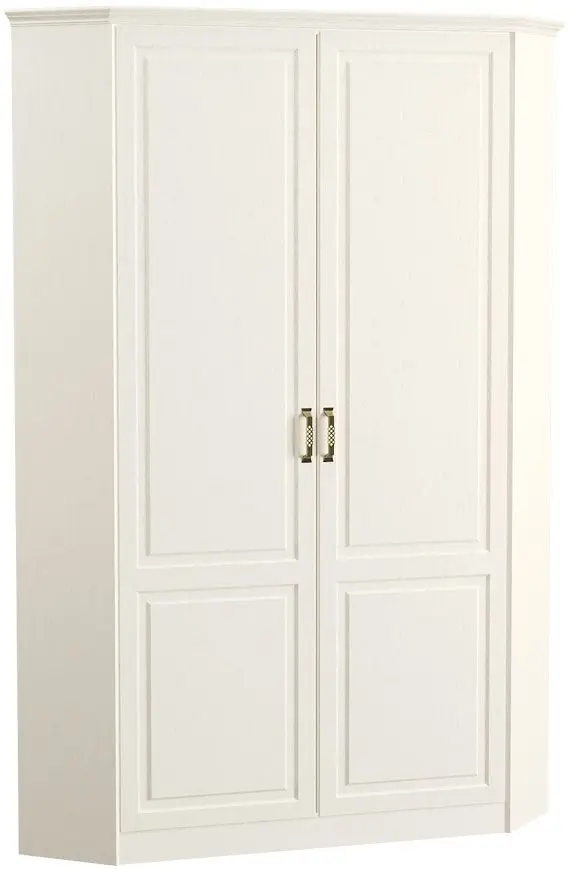 Dulap de colt Mobi Liverpul 13.124 (White/Ash Vanilla)