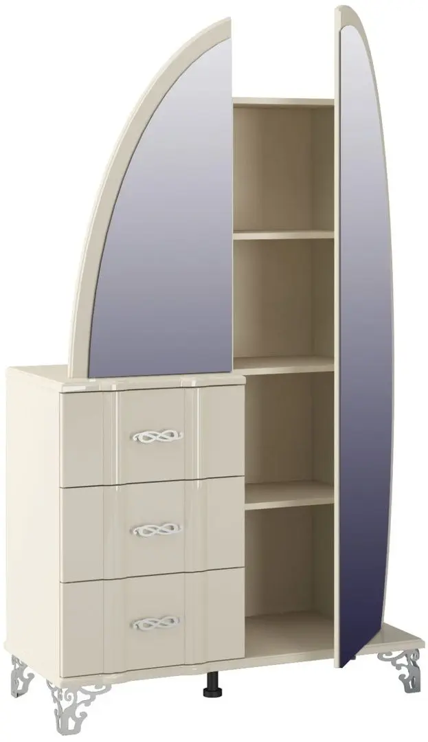 Dulap Неман Sofiya МН-025-10 (Cream Gloss/Cream) - 4