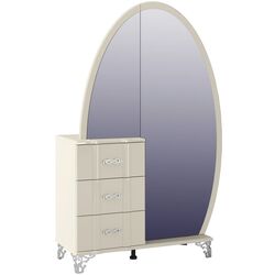 Dulap Неман Sofiya МН-025-10 (Cream Gloss/Cream)