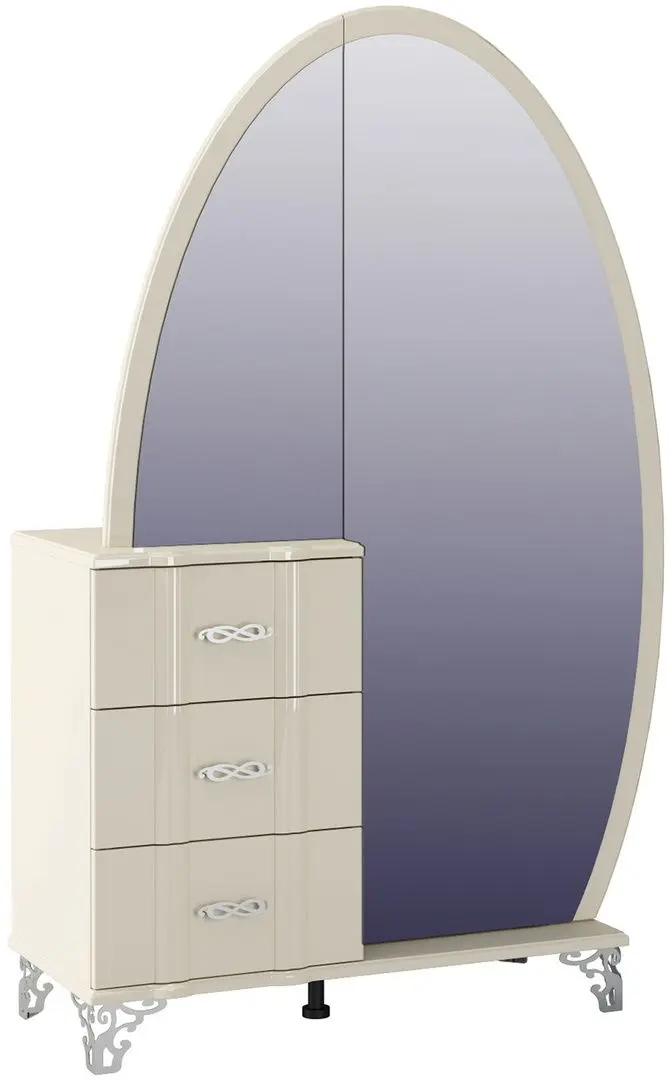 Dulap Неман Sofiya МН-025-10 (Cream Gloss/Cream)