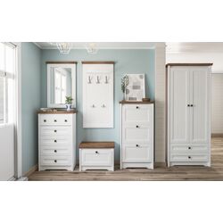 Dulap Неман Tivoli МН-035-21 (White Structural/Stirling Oak) Thumb