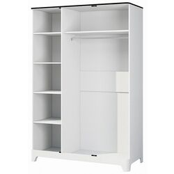 Dulap Неман Verona МН-024-03 (Gloss White/Matt Black) Thumb