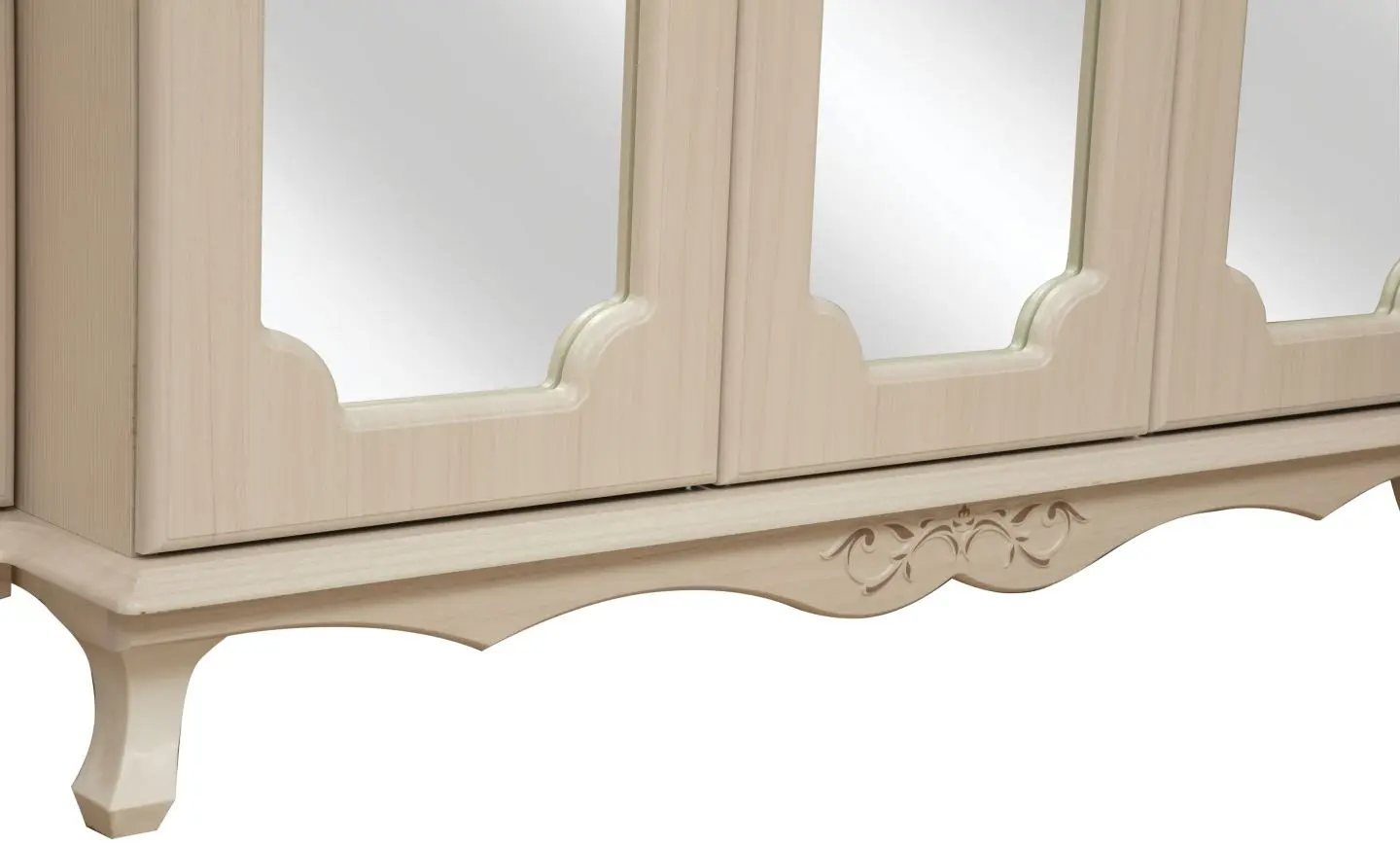 Dulap Олмеко Kantri 06.116 (Woodline Cream/Sandal White Patina)