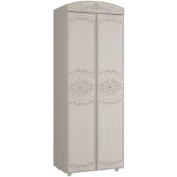 Dulap Олмеко Karolina Woodline Cream/Sandal White (cu 2 usi)