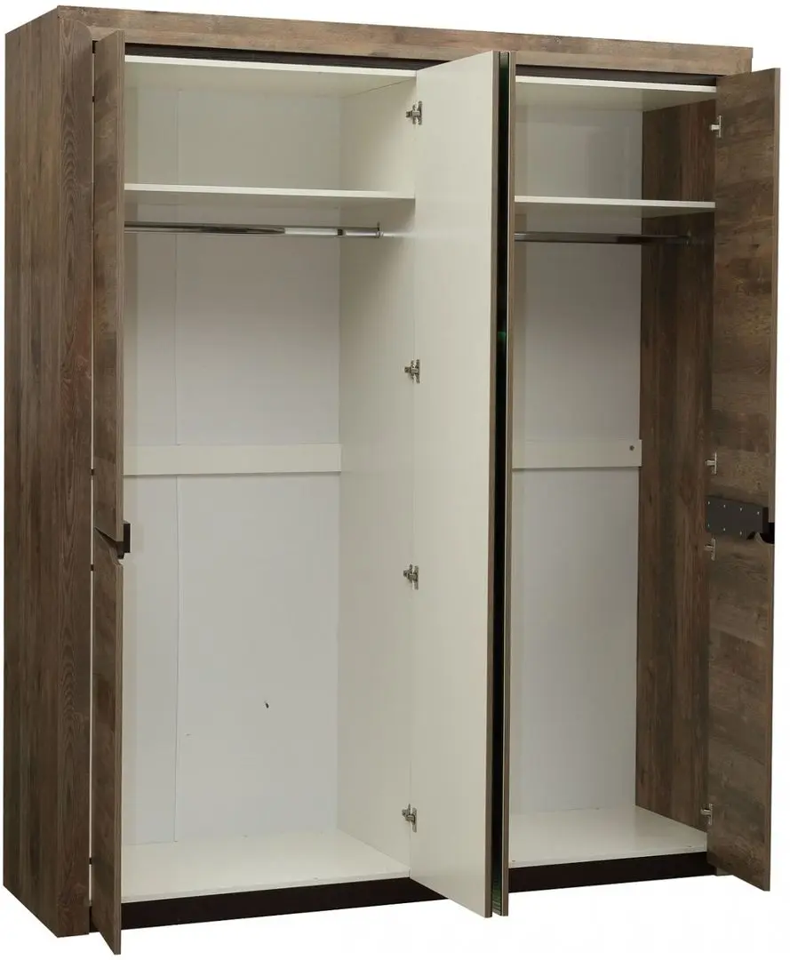 Dulap Олмеко Lyuchiya 33.01 (Concrete White Pine/Wenge)