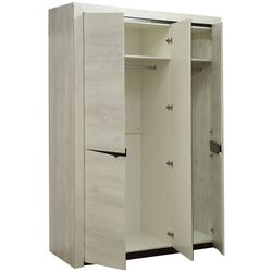 Dulap Олмеко Lyuchiya 33.02 (Concrete White Pine/Wenge) Thumb