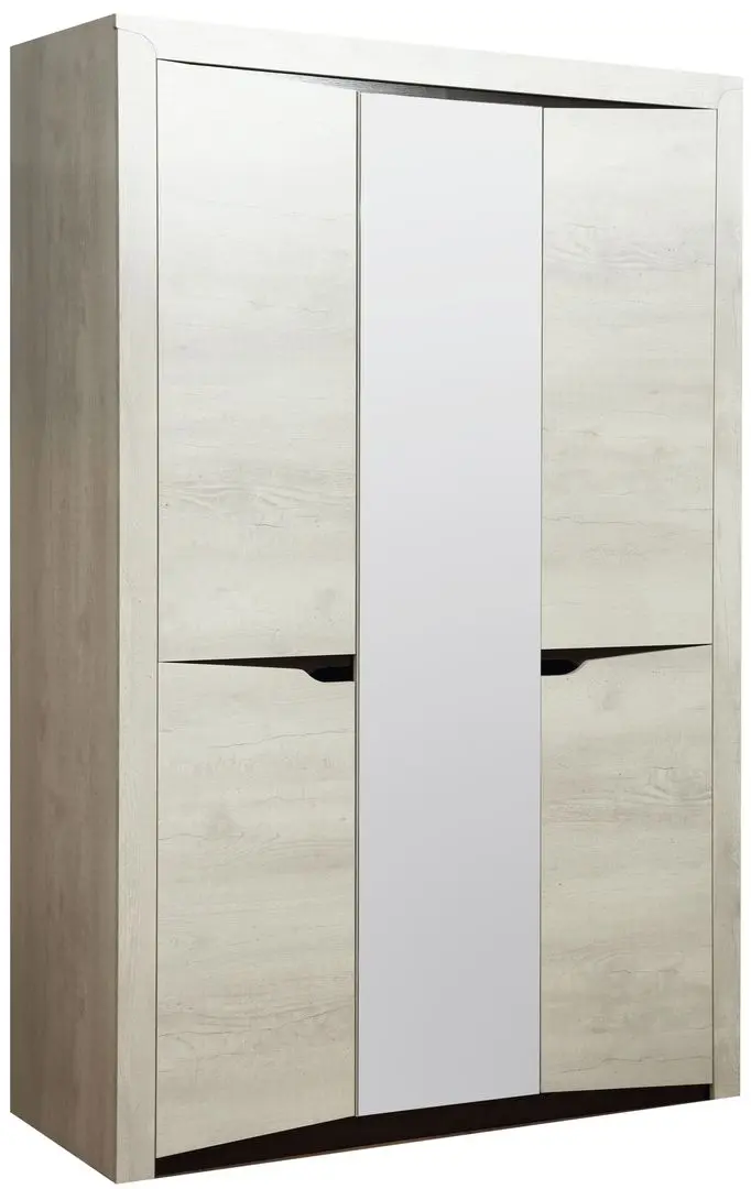 Dulap Олмеко Lyuchiya 33.02 (Concrete White Pine/Wenge)