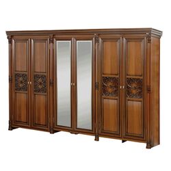 Dulap Skay Amanda Caravaggio Nut/Italian Nut (cu sase usi) Thumb