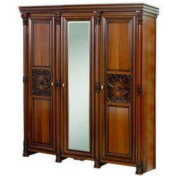 Dulap Skay Amanda Caravaggio Nut/Italian Nut (cu trei usi)