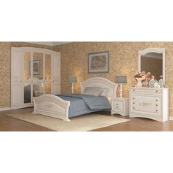 Шкаф Sokme Венера Люкс 5Д (Береза Полярная/Береза) Thumb