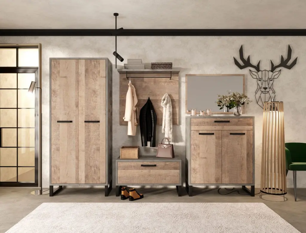 Dulap Sokme Bari 2Д (Woodcon/Grange Sand Oak)