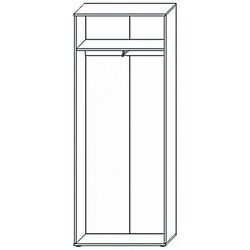 Dulap Sokme Barselona 2D (Artisan Oak/White) Thumb