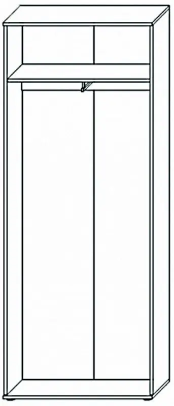 Dulap Sokme Barselona 2D (Artisan Oak/White)