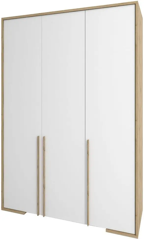 Dulap Sokme Francheska 3U (Wotan Oak/White)