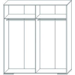 Dulap Sokme Francheska 4D (Wotan Oak/White) Thumb