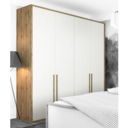 Dulap Sokme Francheska 4D (Wotan Oak/White) Thumb