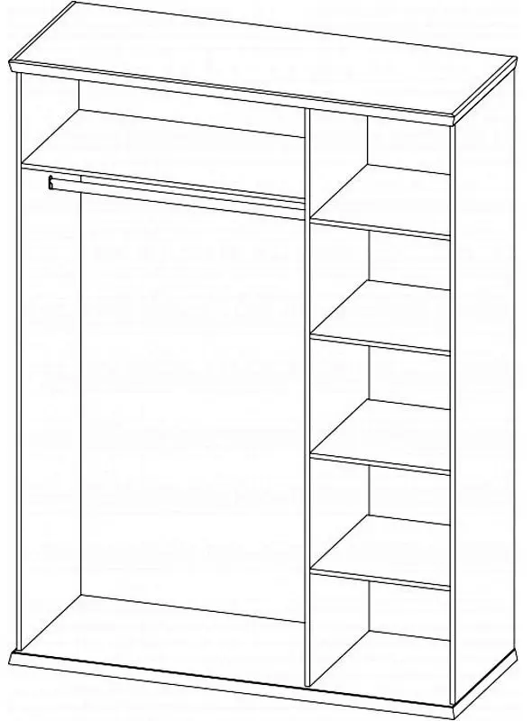 Dulap Sokme Oregon 3D (Pinot Aurelio/Madagascar Nelson)