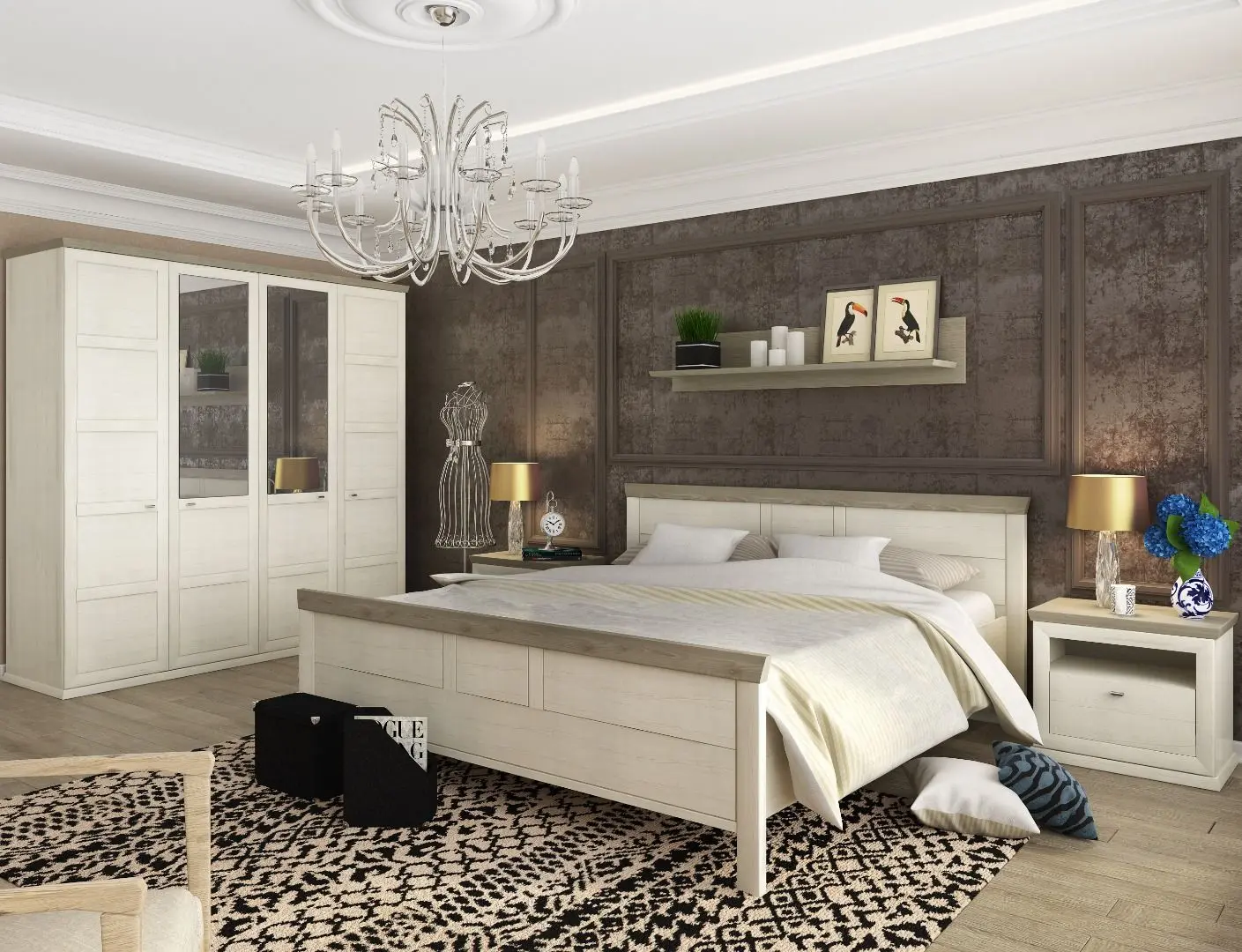 Dulap Sokme Oregon 4D (Pinot Aurelio/Madagascar Nelson)