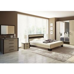 Dulap Sokme Skarlet 1800 4D (Wenge Magic/Sonoma Oak) Thumb