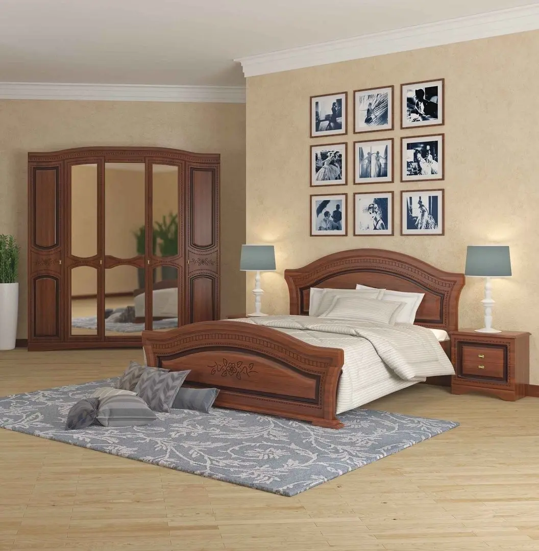 Dulap Sokme Venera Lyuks 5D (Nut/Embossed Nut)