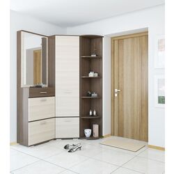 Dulap de colt Sokme Viva (Ash Shimo Dark/Ash Shimo Light) Thumb