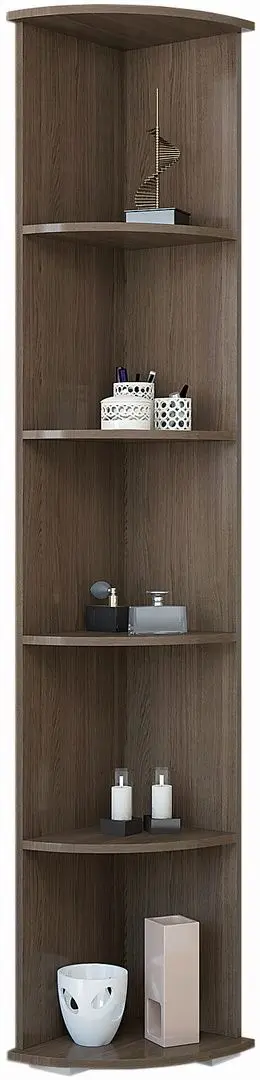 Etajera de colt Sokme Viva (Ash Shimo Dark/Ash Shimo Light)