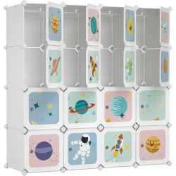 Dulap modular Songmics LPC905W01 (White) Thumb
