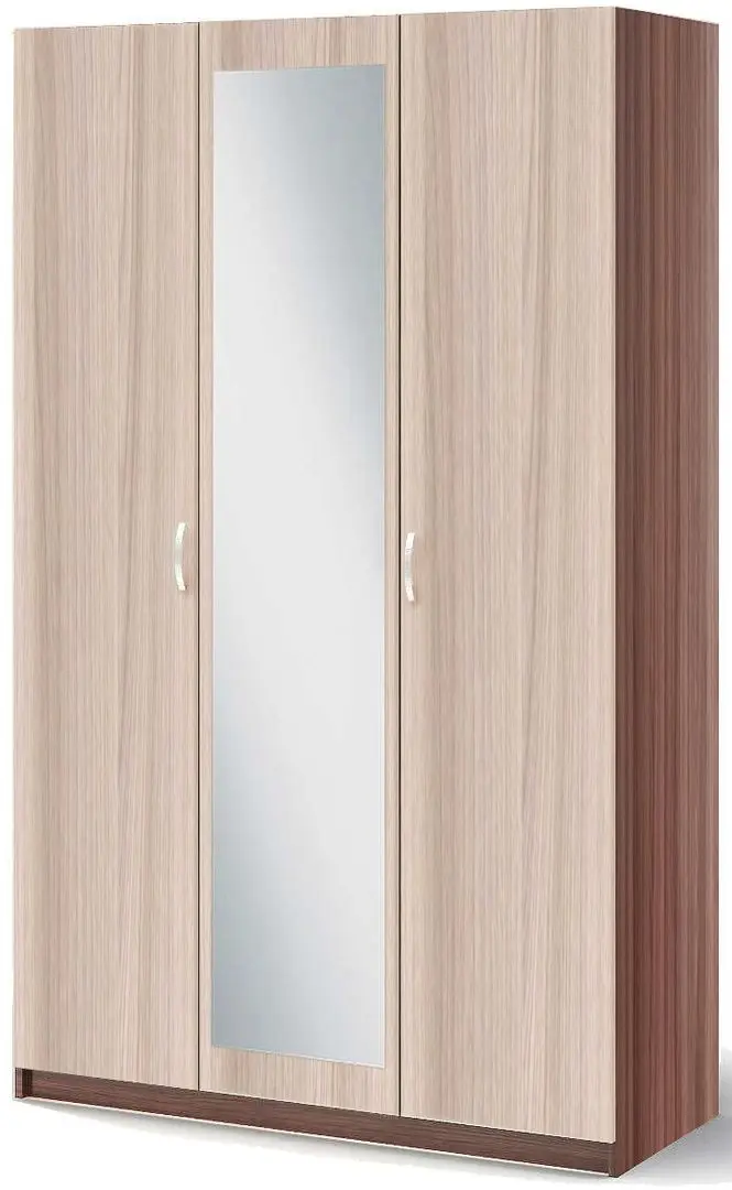 Dulap-cupe Стендмебель Basya ШК 553 (Ash Shimo Dark/Ash Shimo Light)