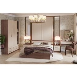 Dulap Стендмебель Garmoniya/Duet ШК 603 М (Ash Shimo Light/Ash Shimo Dark) Thumb