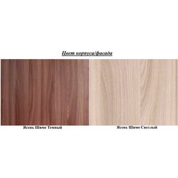Dulap Стендмебель Mashenka ШК 201 (Ash Shimo Dark/Ash Shimo Light) Thumb
