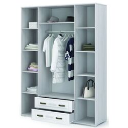 Шкаф Стендмебель Медина ШК 044 (Дуб Анкор Светлый/Дуб Белый) Thumb