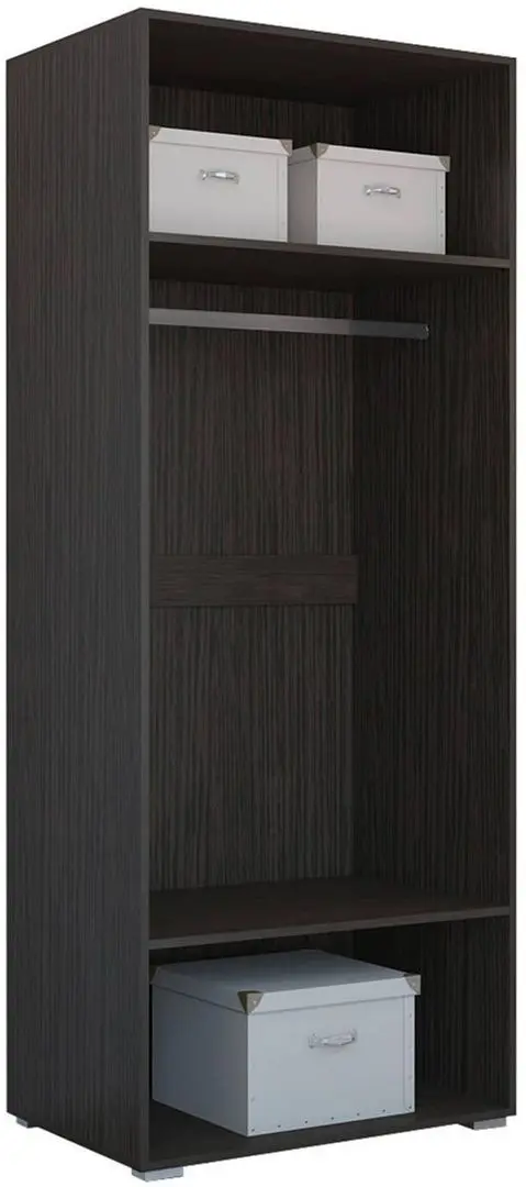 Шкаф Стендмебель Вегас Венге/Белый Глянец (двухстворчатый) - 2