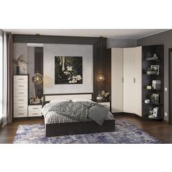 Dulap de colt Стендмебель Garmoniya ШУ 601 М (Belfort Oak/Wenge) Thumb