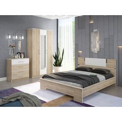 Шкаф Stolline Оливия СТЛ.109.06 (Дуб Сонома/Белый) Thumb