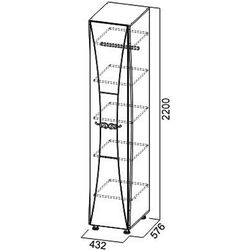 Penal SV-Mebel Laguna 7 (Ash Shimo Dark/Pearl) Thumb