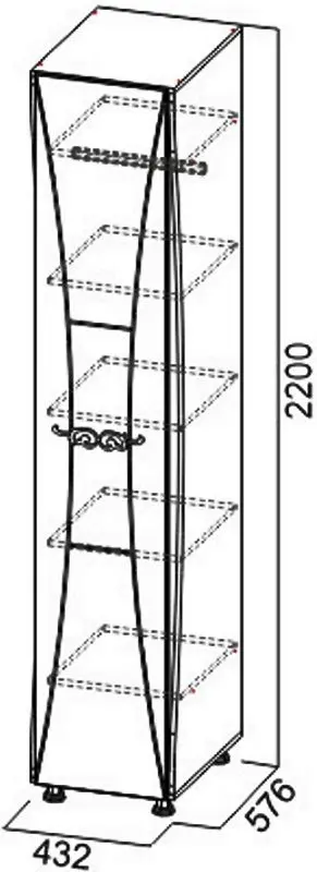 Penal SV-Mebel Laguna 7 (Ash Shimo Dark/Pearl) - 3