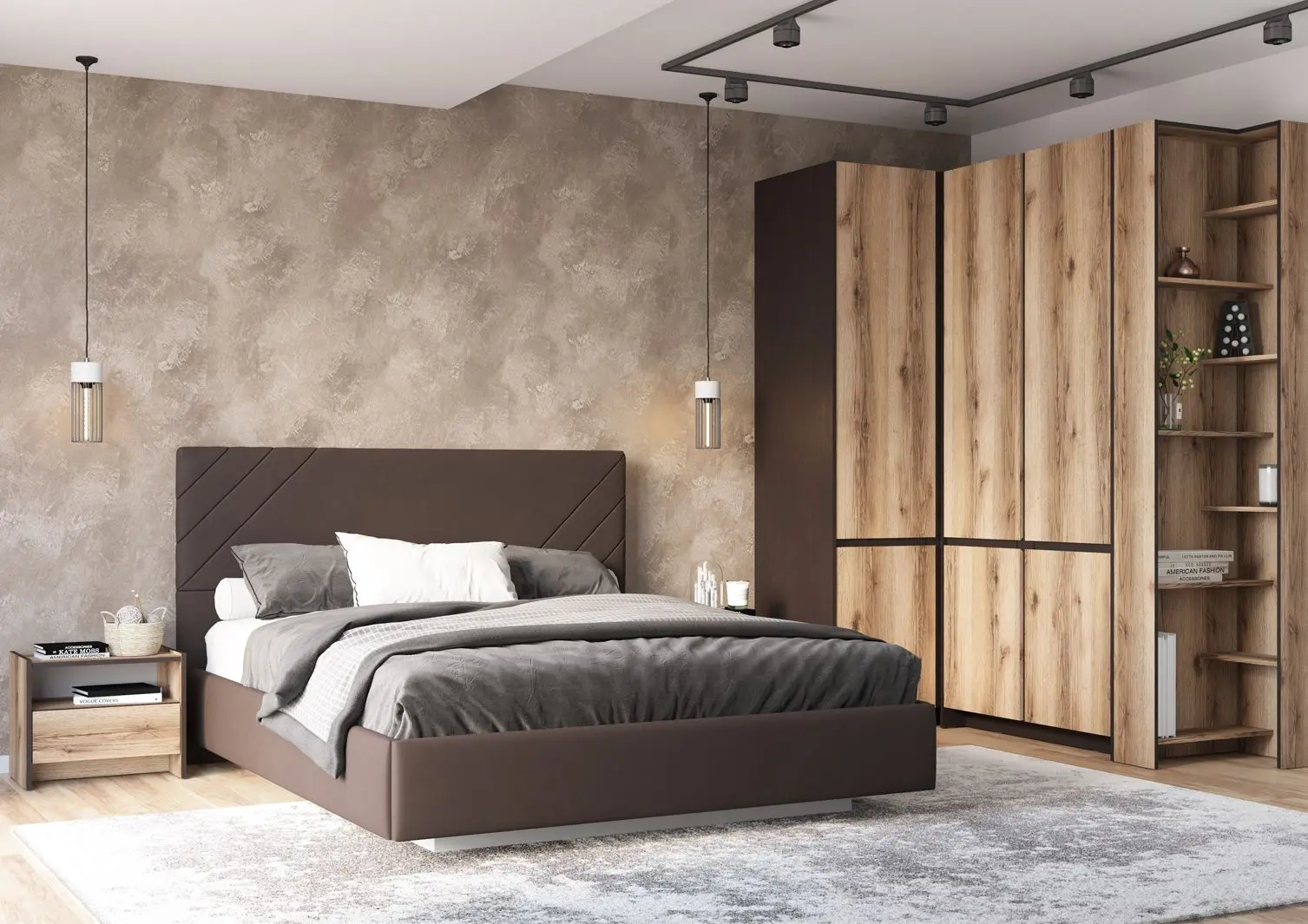 Penal SV-Mebel Praga (Wenge Oak/Delano Oak) - 3