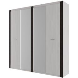 Dulap SV-mebel Gamma-20 Ash Anchor Light/Wenge (cu 4 usi)