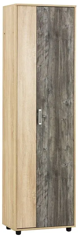 Dulap SV-mebel Vizit-1 600 Sonoma Oak/Jackson Pine (cu două usi)