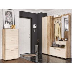 Dulap SV-mebel Vizit-1 600 Canyon Light /Hickory Light (cu două usi) Thumb